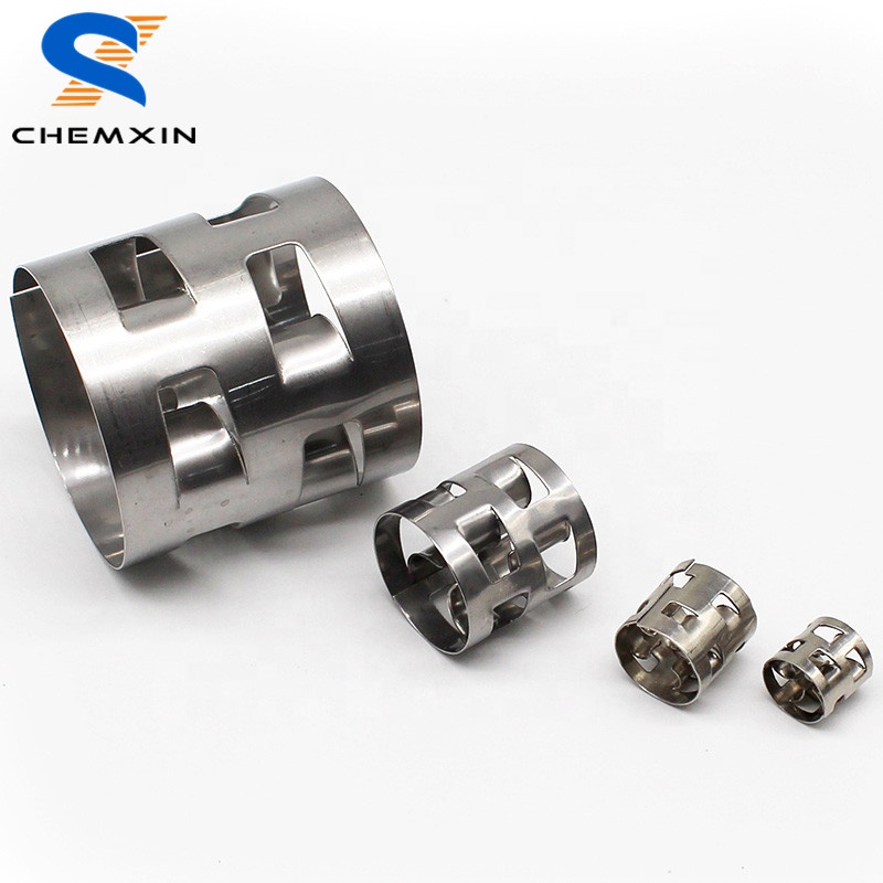 16mm 25mm Stainless Steel 316 Metal Pall Ring Random Packing Used in Distillation Column
