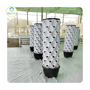 Lettuce Hydroponic Growing Systems Food Grade ABS PP Multistory Tower System