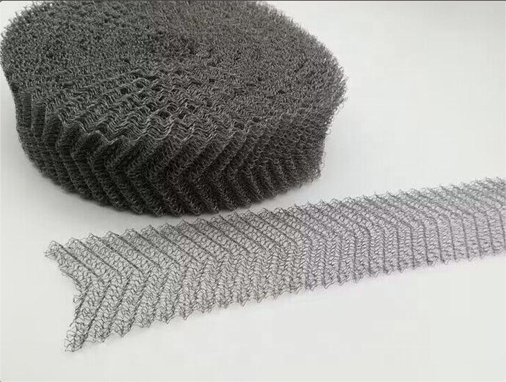Knitted Stainless Steel and Copper Wire Mesh Square Hole Tube with 0.25mm Wire Diameter Gas-Liquid Filter