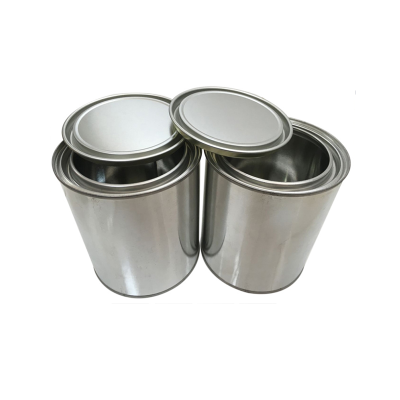 Wholesale 50ml-1000ml Small Empty Round Metal Paint Tin Can With Lids Tin Can