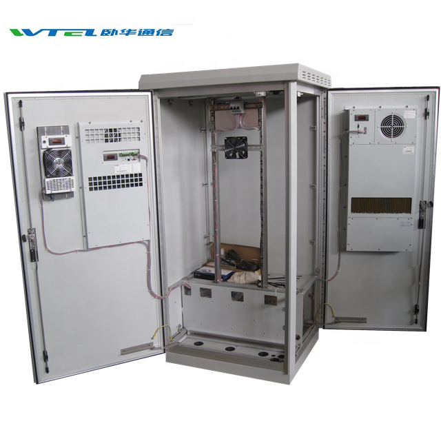 W-TEL IP65-Certified Rainproof Aluminum Stainless/Galvanized Steel Composite Powder Coated Customizable Size Outdoor Enclosure