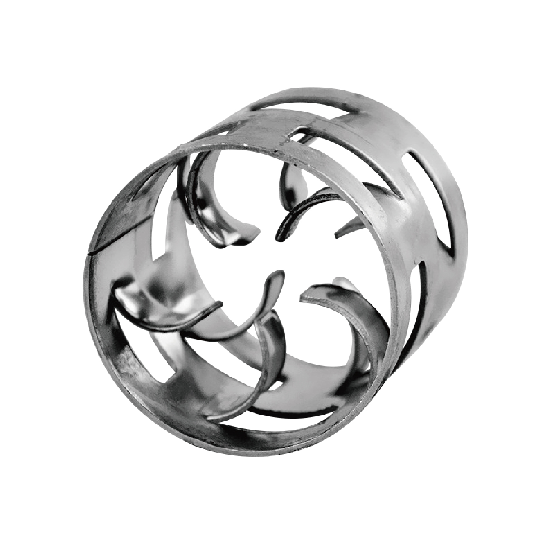 GDS-METAL Stainless Steel 304 High Purity Random Packing Raschig Rings & Pall Rings Custom Sizes Industrial Distillation China