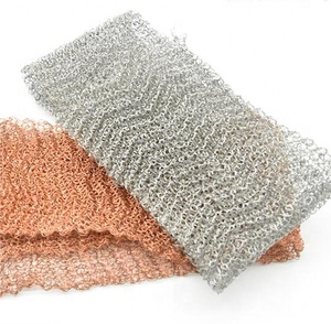 Knitted Stainless Steel and Copper Wire Mesh Square Hole Tube with 0.25mm Wire Diameter Gas-Liquid Filter
