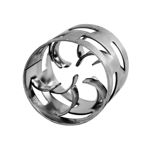 Stainless Steel 304 High Purity Random Packing Raschig Rings and Pall Rings
