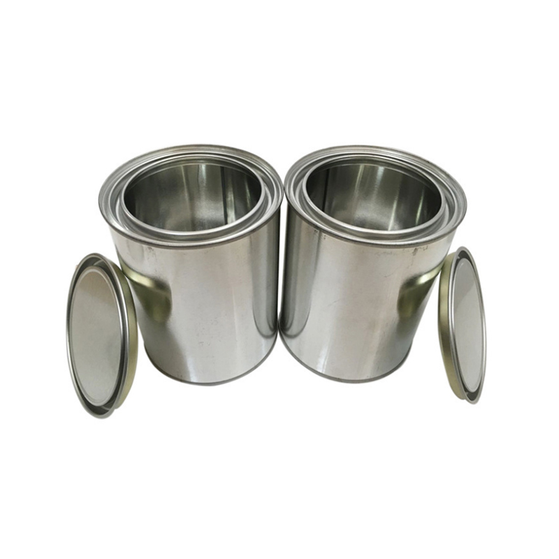 Wholesale 50ml-1000ml Small Empty Round Metal Paint Tin Can With Lids Tin Can
