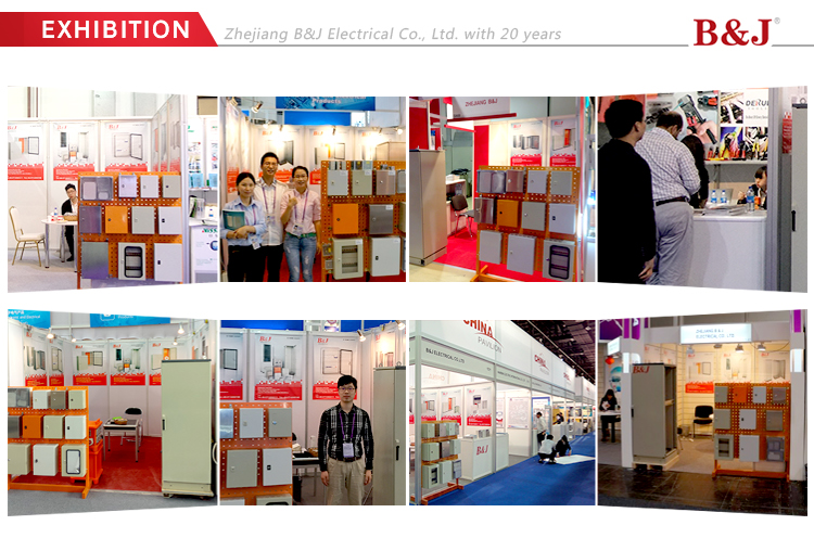 B&J New Design Customized Outdoor IP66 Waterproof Wall Mount Enclosure Electrical Metal Cabinet