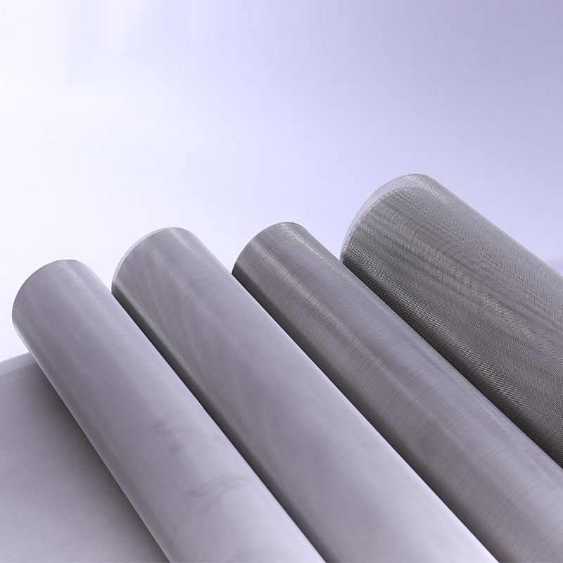 50 Mesh Flour Sieve Filter Cloth 316L Stainless Steel Plain Woven Heavy Duty Stainless Steel Woven Wire Mesh Filter