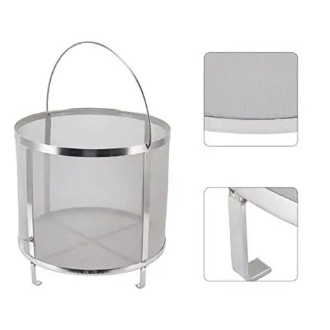 Wholesale 300 400 Micron Stainless Steel Wire Cloth Plain Weave Basket Strainer Beer Homebrew Filter Woven Technique FX Brand