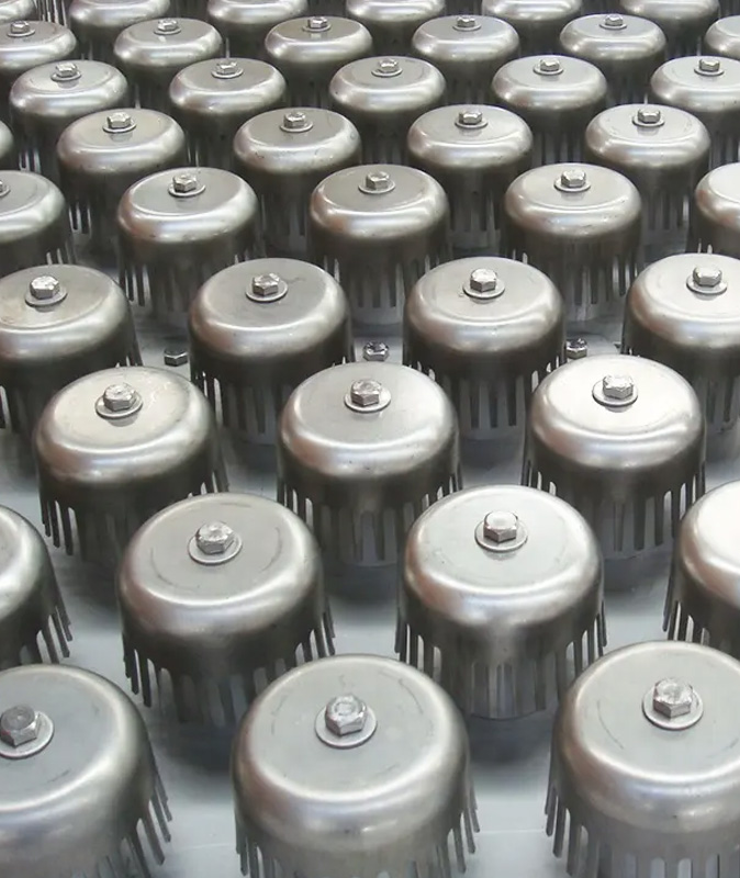 Rigorous quality inspection on bubble cap trays