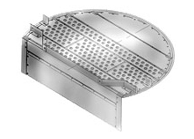 Sieve trays for distillation columns
