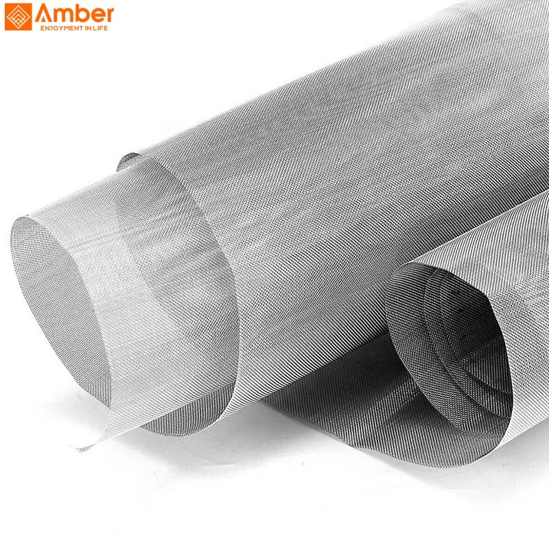 Durable Aluminum Alloy Woven Wire Mesh High Strength Filter Cloth for Industrial Liquid and Oil Filtration