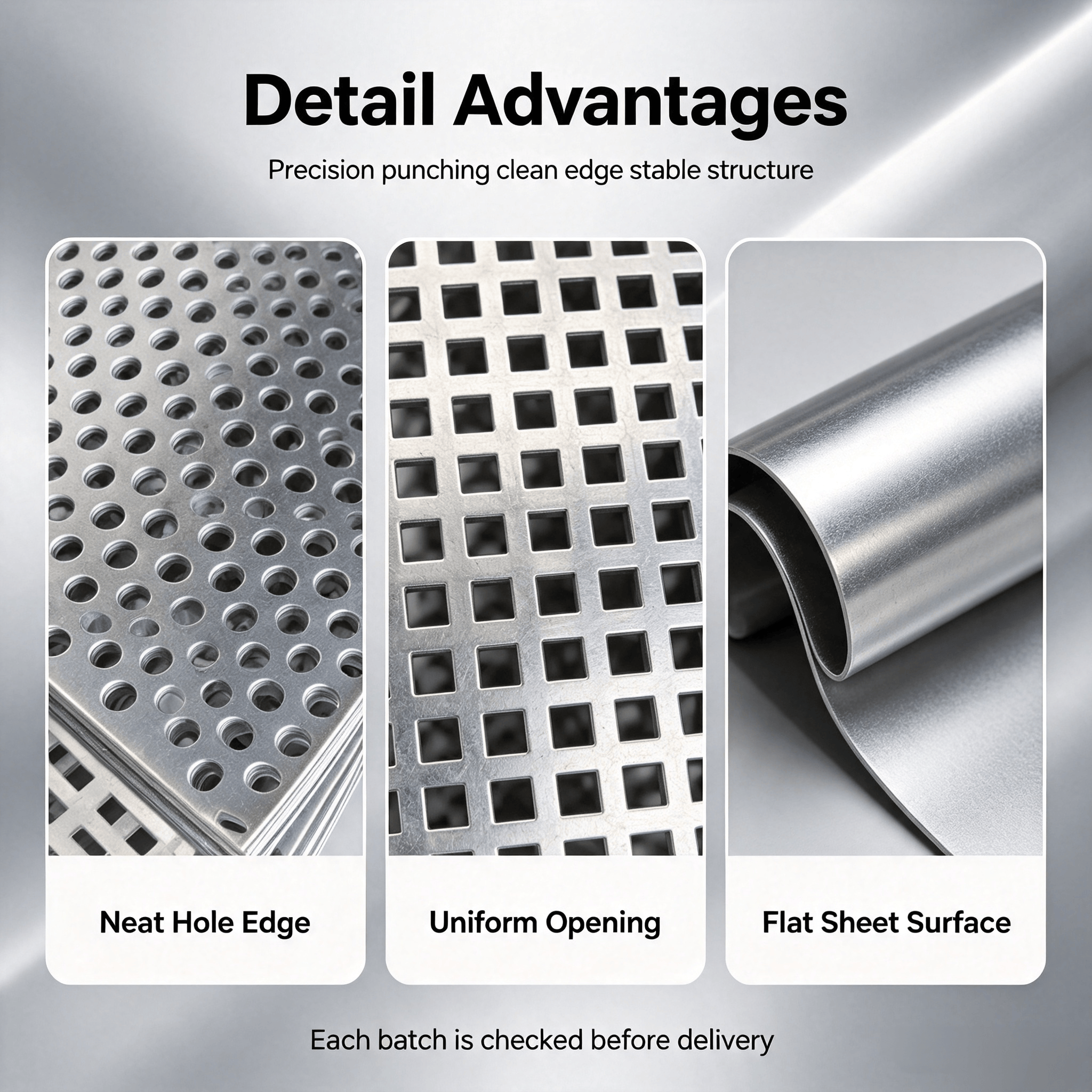 Perforated Hole Style 1