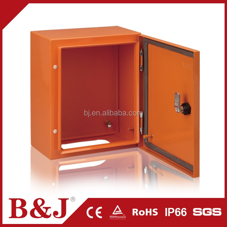 B&J New Design Customized Outdoor IP66 Waterproof Wall Mount Enclosure Electrical Metal Cabinet