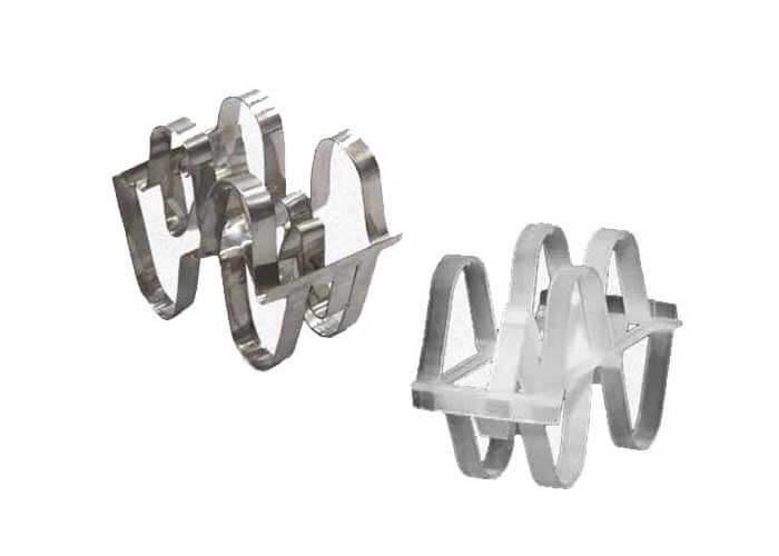 Metal random packing rings and saddles manufactured in India