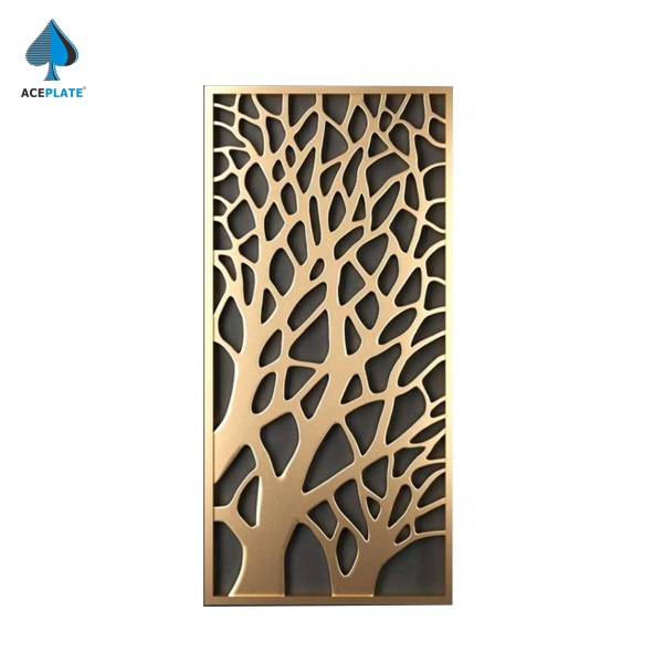 ACEPLATE Perforated Sheets Laser Cut Wall Panel Screens &amp; Room Dividers Art Decor Building Outdoormetal Aluminum Fall