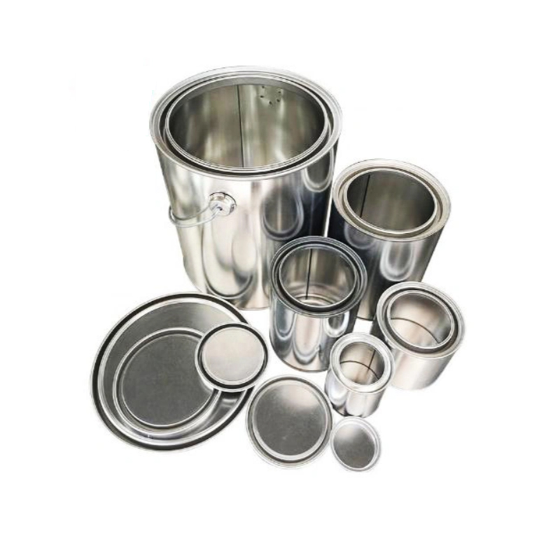 Wholesale 50ml-1000ml Small Empty Round Metal Paint Tin Can With Lids Tin Can