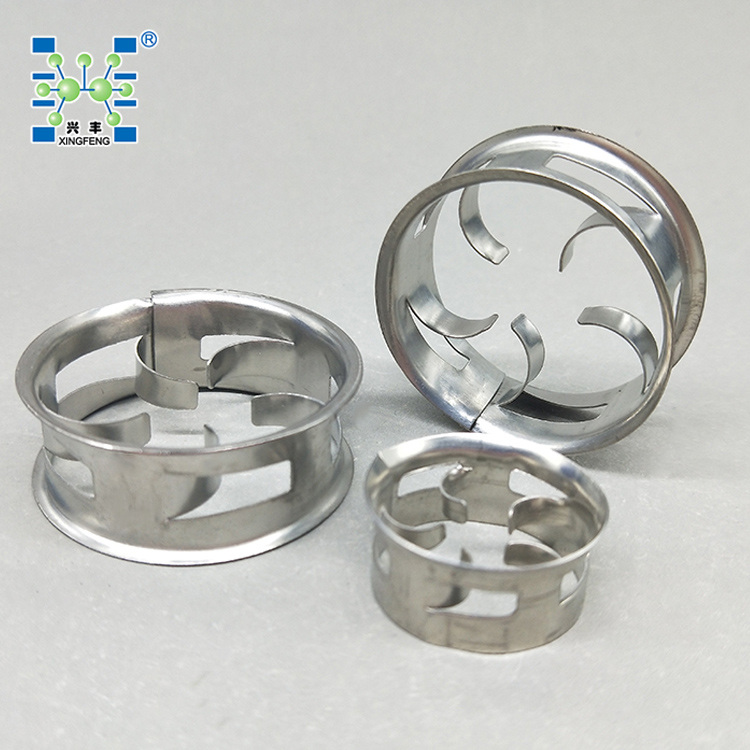 SS 304 304L 316 316L 410 Metal Cascade Mini Ring Chemical Random Tower Packing
