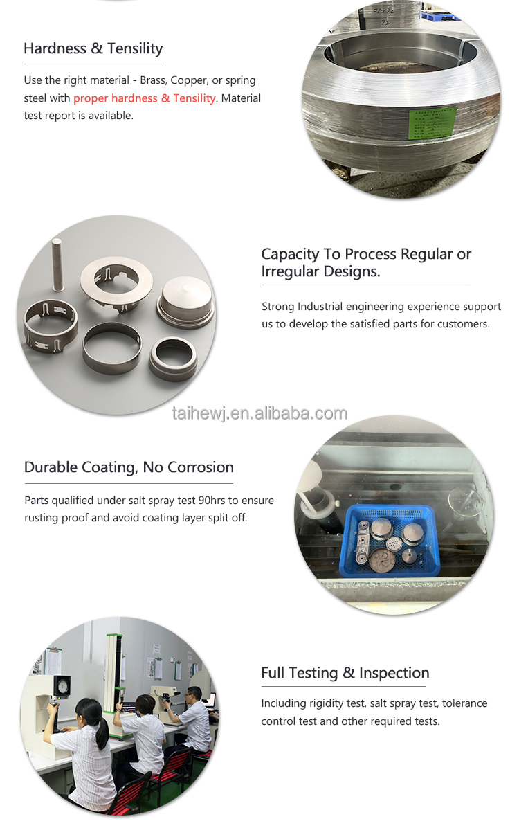 Customized OEM Sheet Metal Progressive Deep Drawn Stamped Parts Aluminum Brass Deep Drawing Froming Tube Cylinder Shell