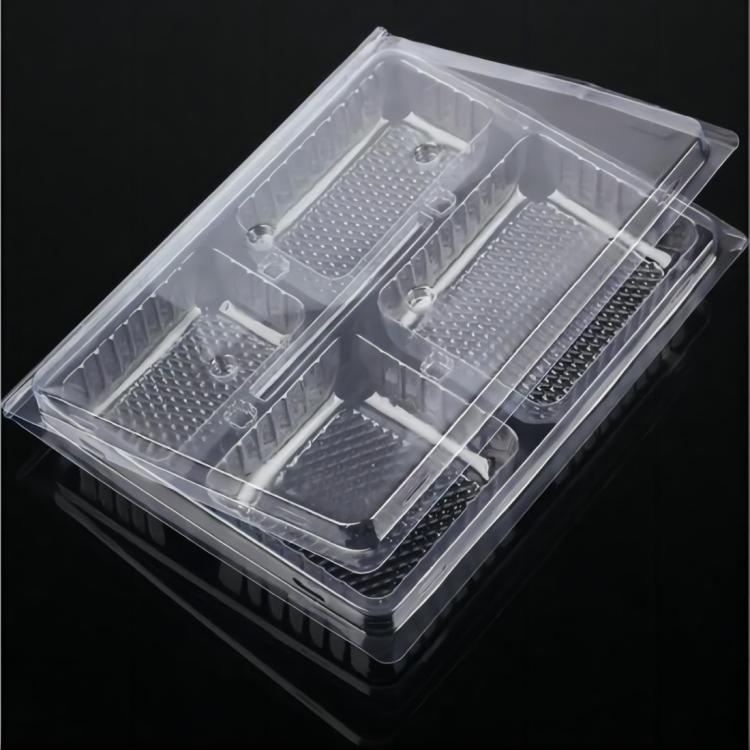 Manufacturer Custom Blister Tray Pack Recyclable Clear Plastic Clamshell Package