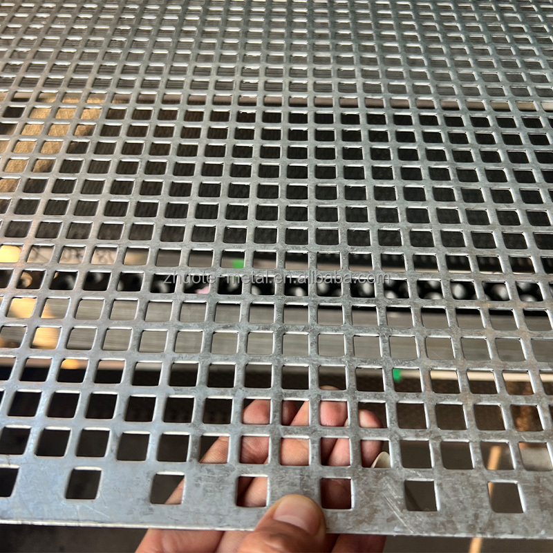 Modern Coated Aluminum Perforated Panels for Wind Erosion Control &amp; Dust Suppression Walls Decorative Port Windbreak Nets