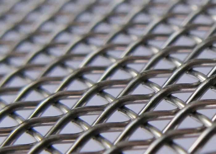High alloy architectural decorative wire mesh for aggressive marine climates