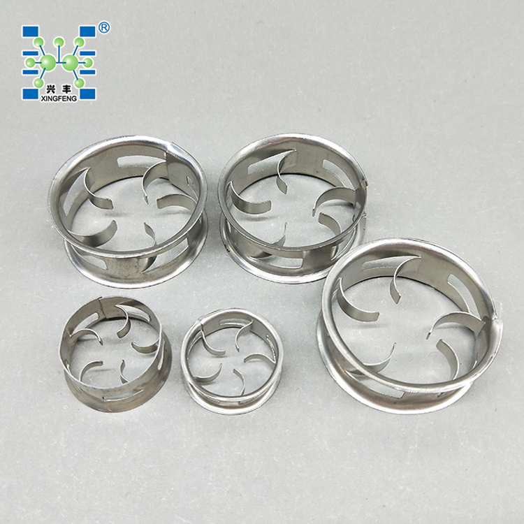 SS 304 304L 316 316L 410 Metal Cascade Mini Ring Chemical Random Tower Packing