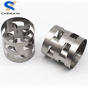 16mm 25mm Stainless Steel 316 Metal Pall Ring Random Packing Used in Distillation Column