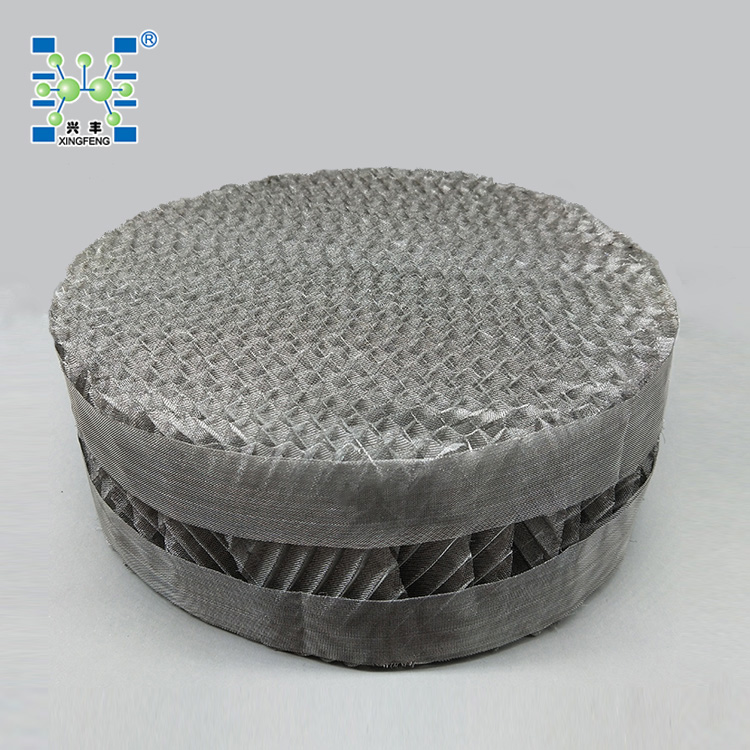 Metal Wire Gauze Structured Packing 250(AX) 500(BX) 700(CY) for Chemical Industry Distillation Column