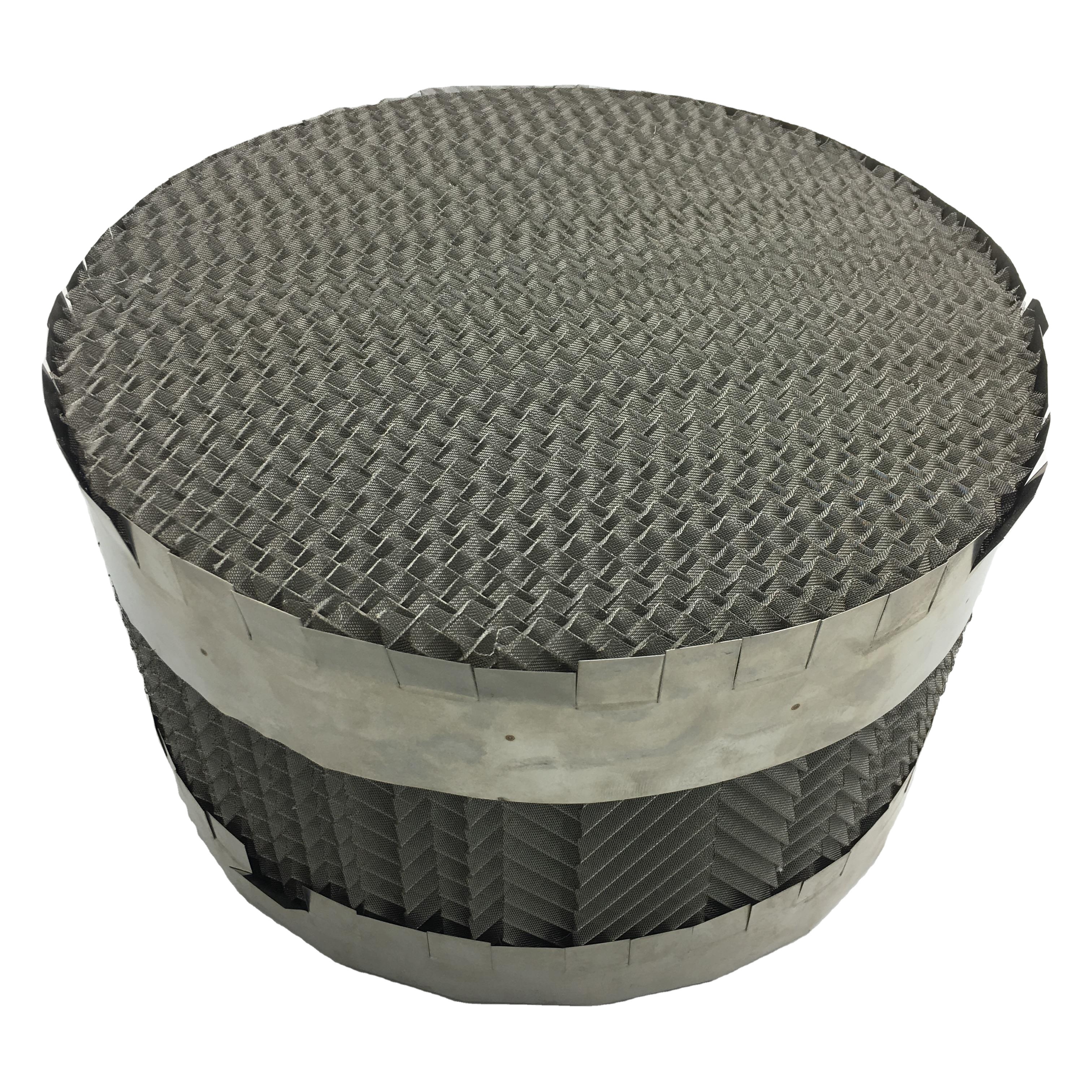 Ss304 BX500 ZWF Wire Gauze Structured Packing for Air Separation