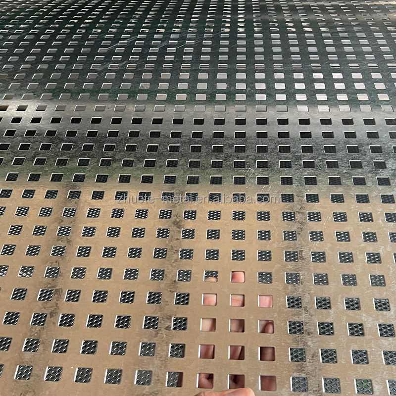Modern Coated Aluminum Perforated Panels for Wind Erosion Control &amp; Dust Suppression Walls Decorative Port Windbreak Nets