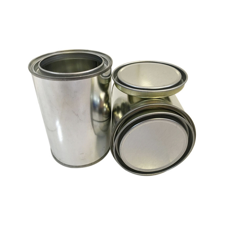 Wholesale 50ml-1000ml Small Empty Round Metal Paint Tin Can With Lids Tin Can