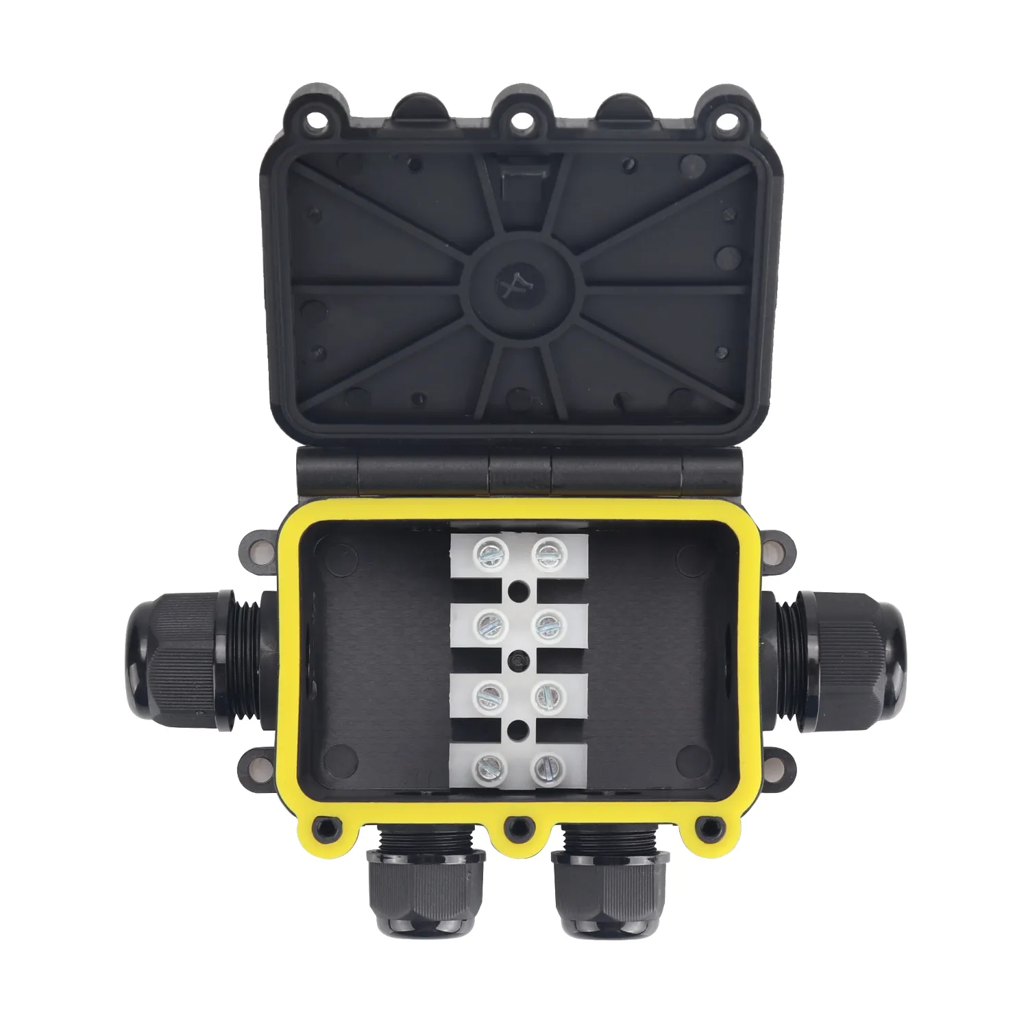 Custom Electronic Enclosure IP68 Waterproof Junction Box Enclosure Flame Retardant Power Outdoor Junction Box