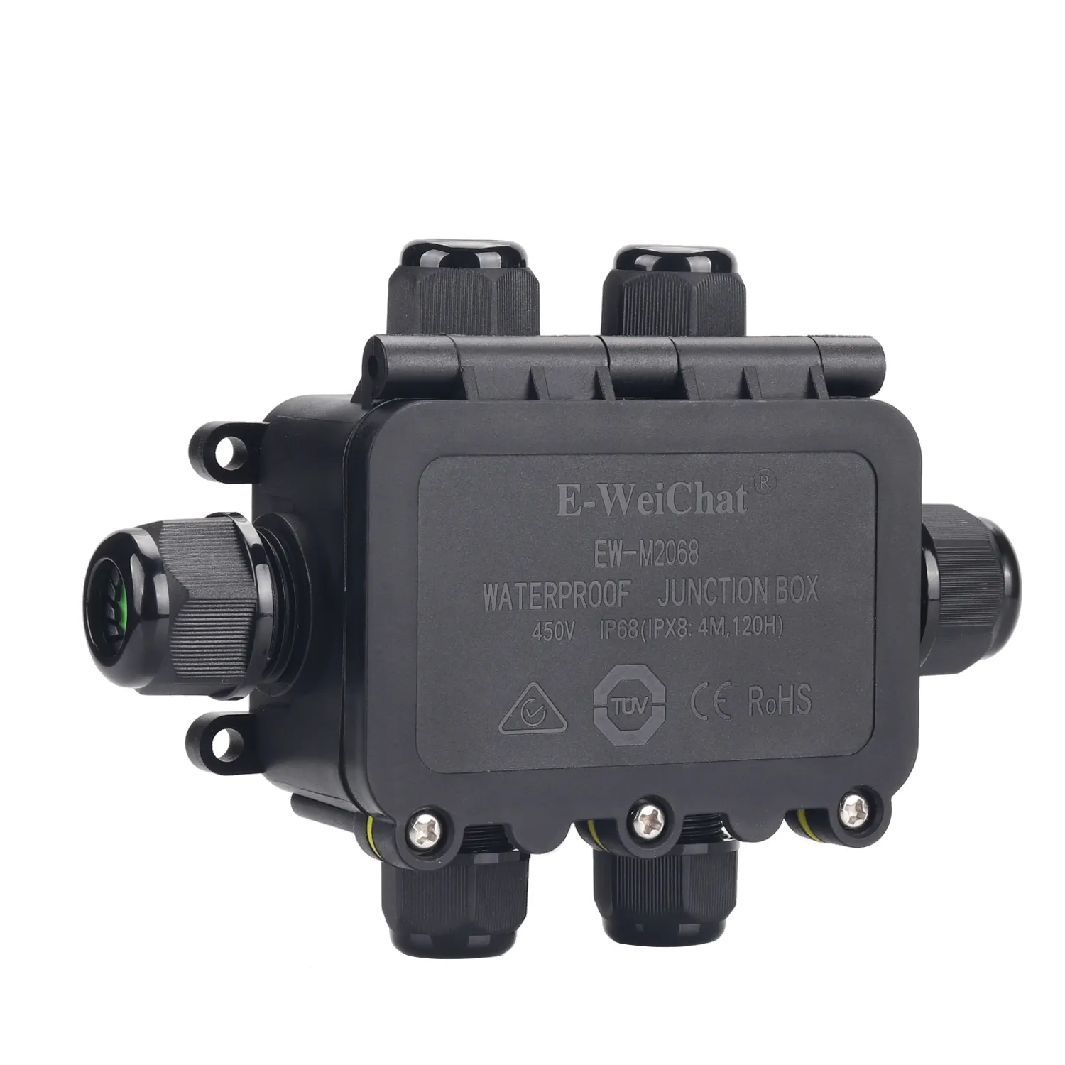Custom Electronic Enclosure IP68 Waterproof Junction Box Enclosure Flame Retardant Power Outdoor Junction Box