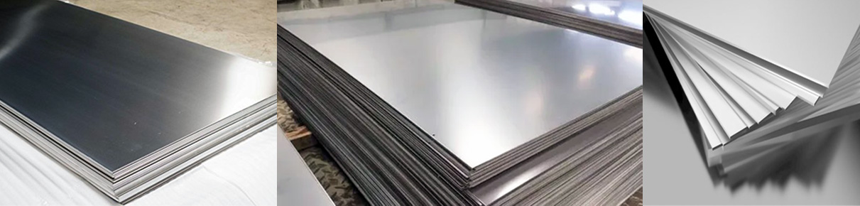 Cold rolled and hot rolled stainless steel sheets and heavy plates