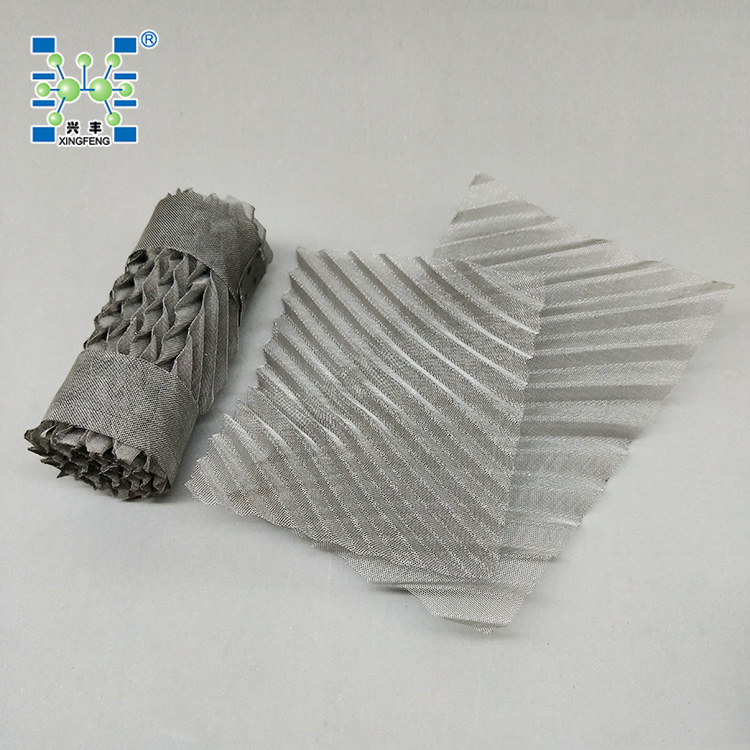Metal Wire Gauze Structured Packing 250(AX) 500(BX) 700(CY) for Chemical Industry Distillation Column
