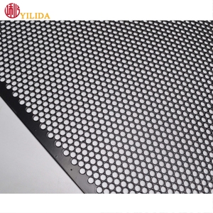 Perforated Metal Mesh Stainless Steel Wire Decorative Holes Paintable Gold/White Galvanized Aluminum Anti-Corrosion Building