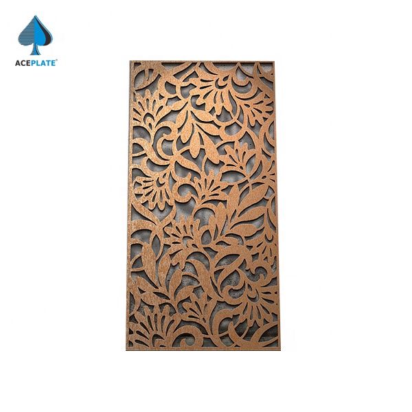 ACEPLATE Perforated Sheets Laser Cut Wall Panel Screens &amp; Room Dividers Art Decor Building Outdoormetal Aluminum Fall