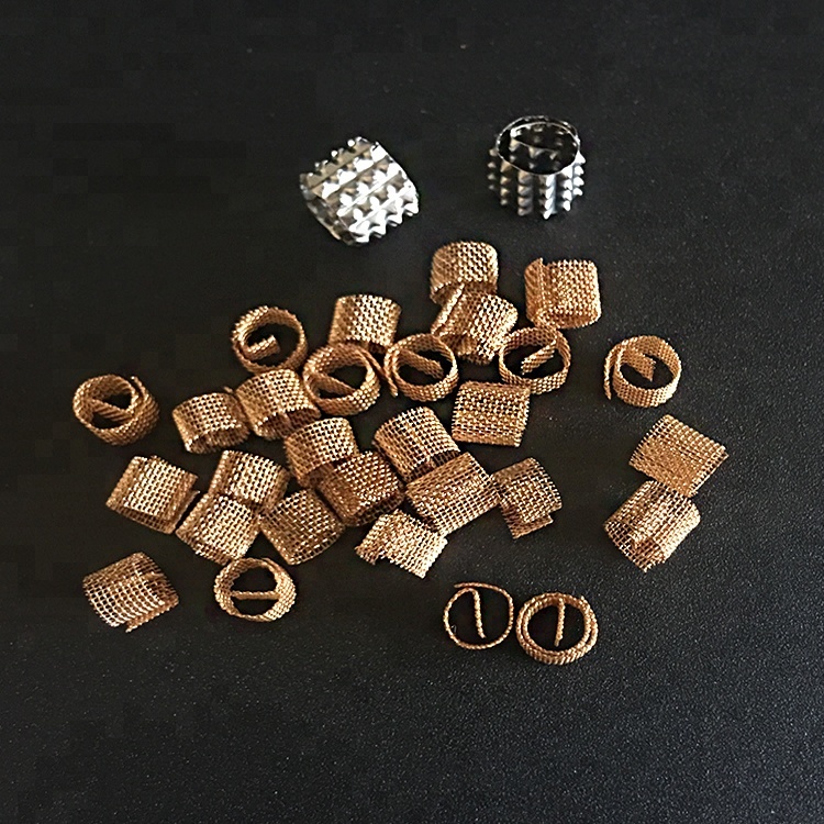 Metal Random Packing Dixon Rings Packing Laboratory Packing for Small Diameter Columns