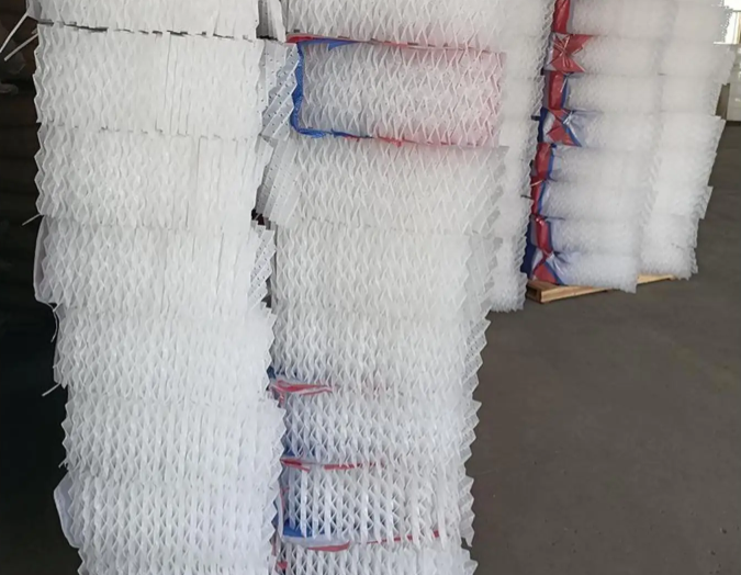 High Efficiency Plastic Wire Corrugated Gauze Packing Structured Tower Packing