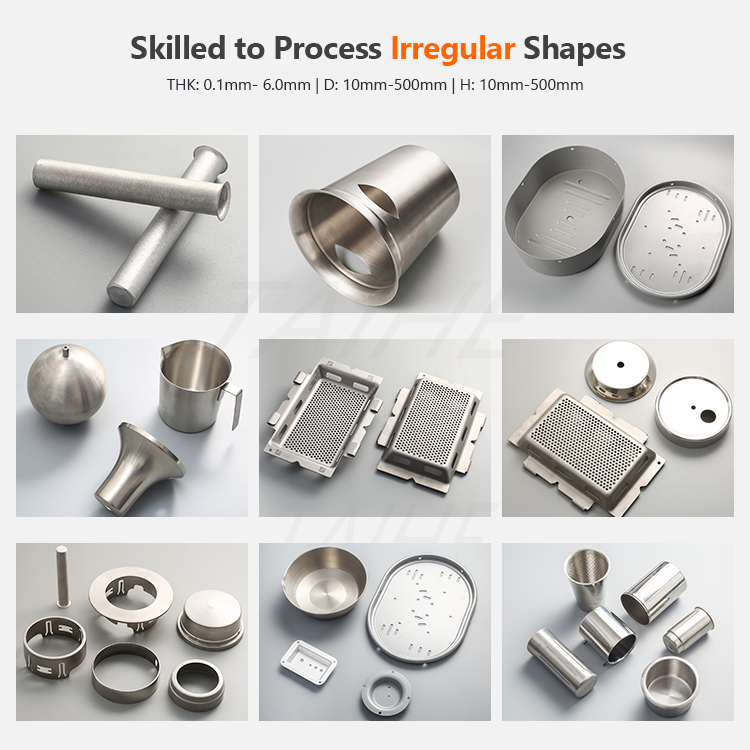 Customized OEM Sheet Metal Progressive Deep Drawn Stamped Parts Aluminum Brass Deep Drawing Froming Tube Cylinder Shell