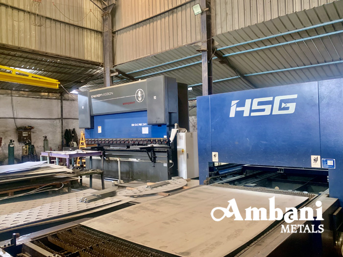Stainless steel internal assembly line