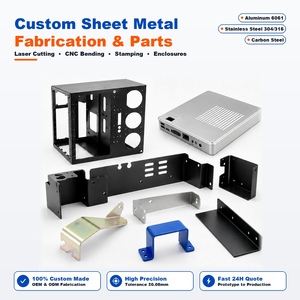 Custom Sheet Metal Fabrication Laser Cutting Bending Stamping Precision Aluminum Stainless Steel Parts