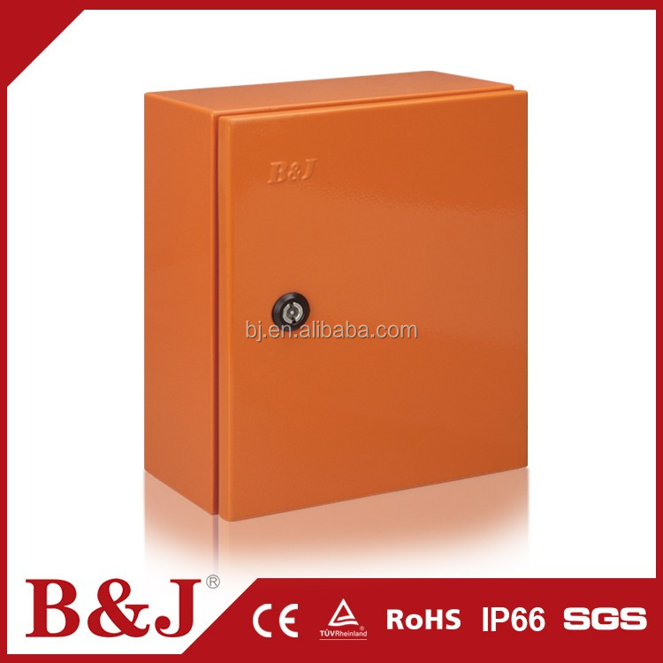 B&J New Design Customized Outdoor IP66 Waterproof Wall Mount Enclosure Electrical Metal Cabinet