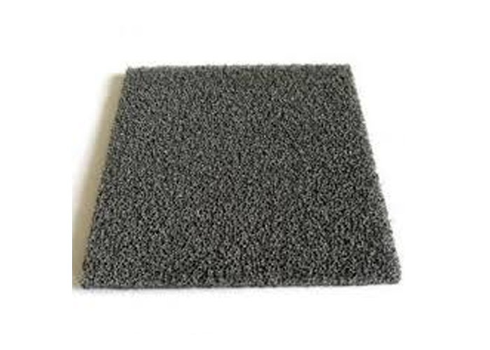 Porous iron foam for magnetic shielding and industrial filtration