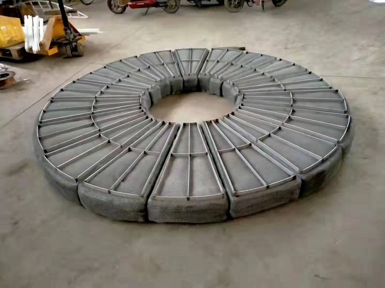 250AX 500BX 700CY Metal Wire Gauze Corrugated Plate Structured Packing
