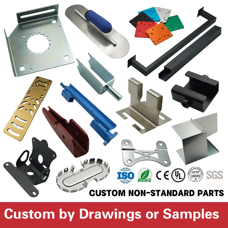 Factory OEM Custom Metal Stamping Parts Sheet Metal Fabrication Manufacture Laser Cutting Service Stainless Steel Fabrication