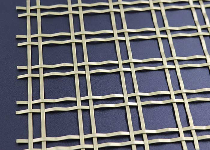 Rigid Decorative Crimped Woven Mesh for balustrades and infill panels