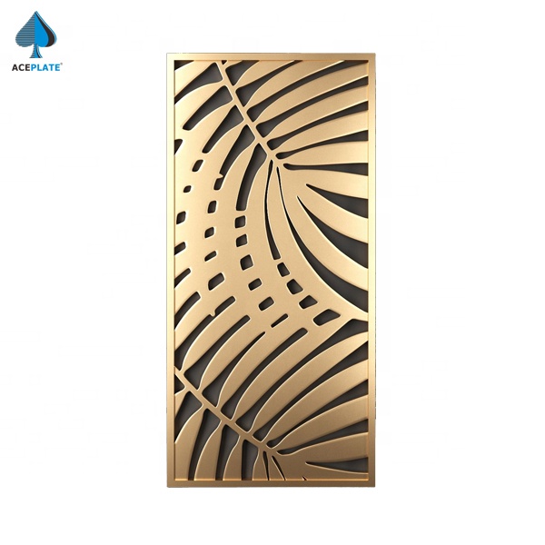 ACEPLATE Perforated Sheets Laser Cut Wall Panel Screens &amp; Room Dividers Art Decor Building Outdoormetal Aluminum Fall