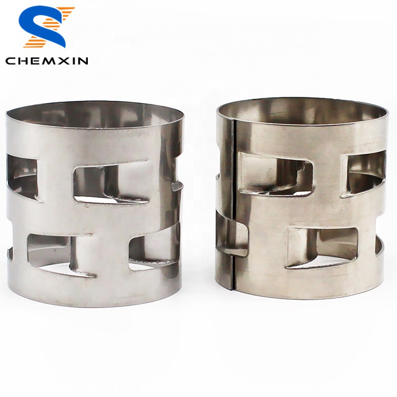 16mm 25mm Stainless Steel 316 Metal Pall Ring Random Packing Used in Distillation Column