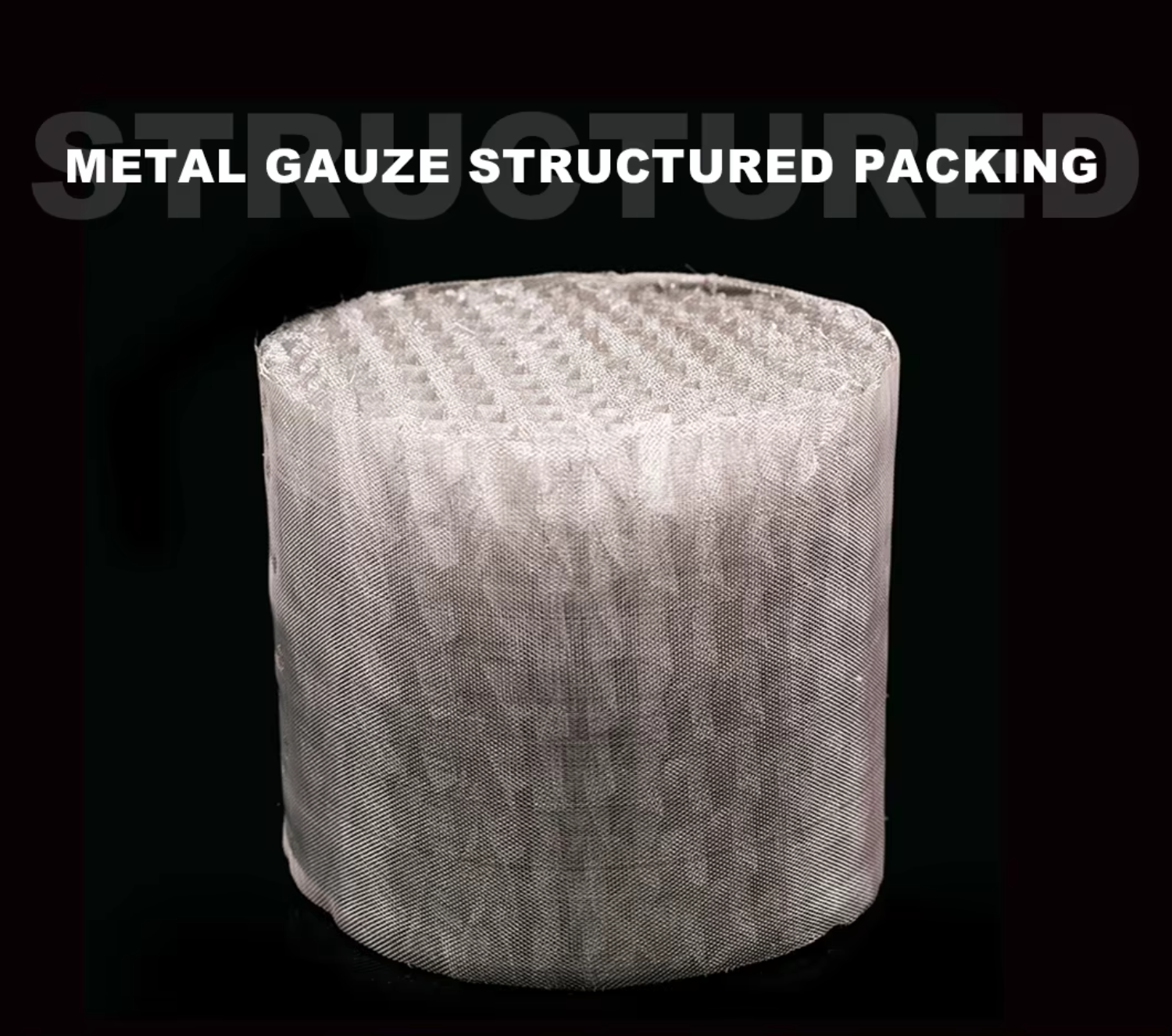 250AX 500BX 700CY Stainless Steel 304 316L Metal Wire Gauze Ring Structured Packing for Chemical Industry Distillation Column
